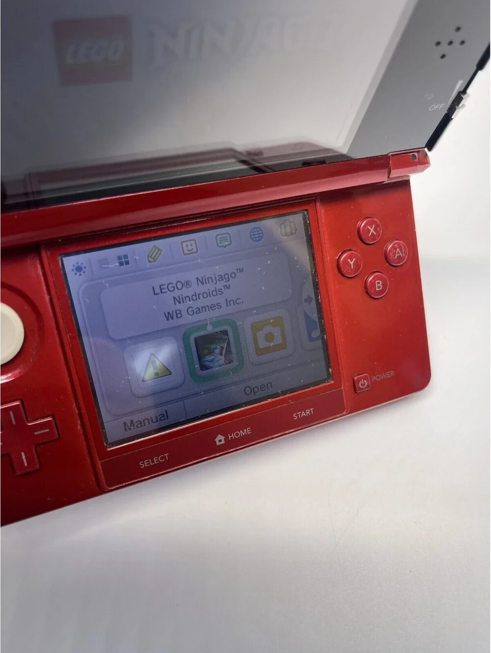 Nintendo 3DS Red Handheld Console Tested Working Excellent Condition